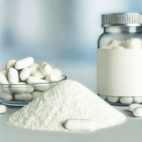 A selection of natural herbal extracts and essential nutrients found in the Alphacur formula for overall health support