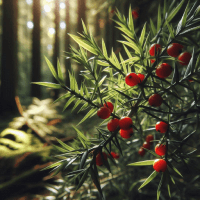 A selection of natural herbal extracts and essential nutrients found in the Alphacur formula for overall health support